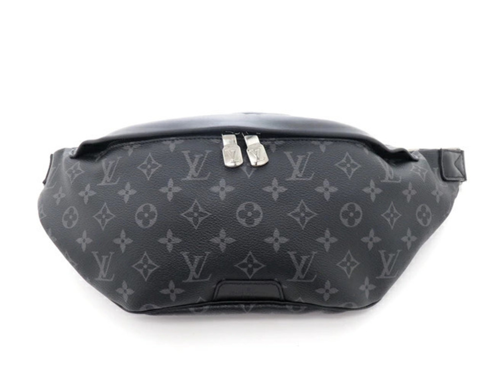 LOUIS VUITTON Discovery Bumbag Monogram Eclipse Black Shoulder Bag Black